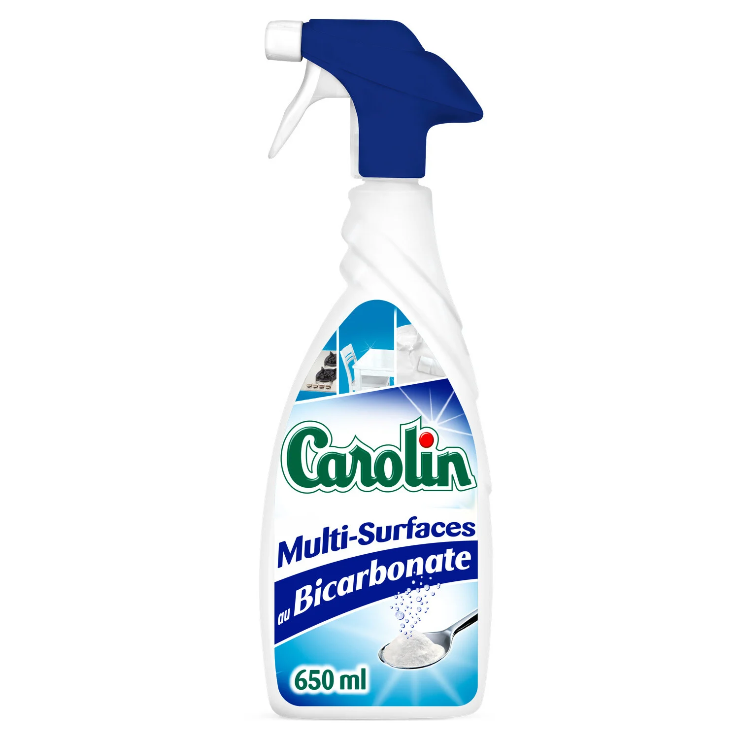 CAROLIN - Nettoyant Multi Surfaces au Bicarbonate - 650ml
