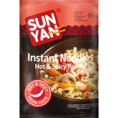 SUN YAN - Nouilles instantanées Hot & Spicy - sachet 65g