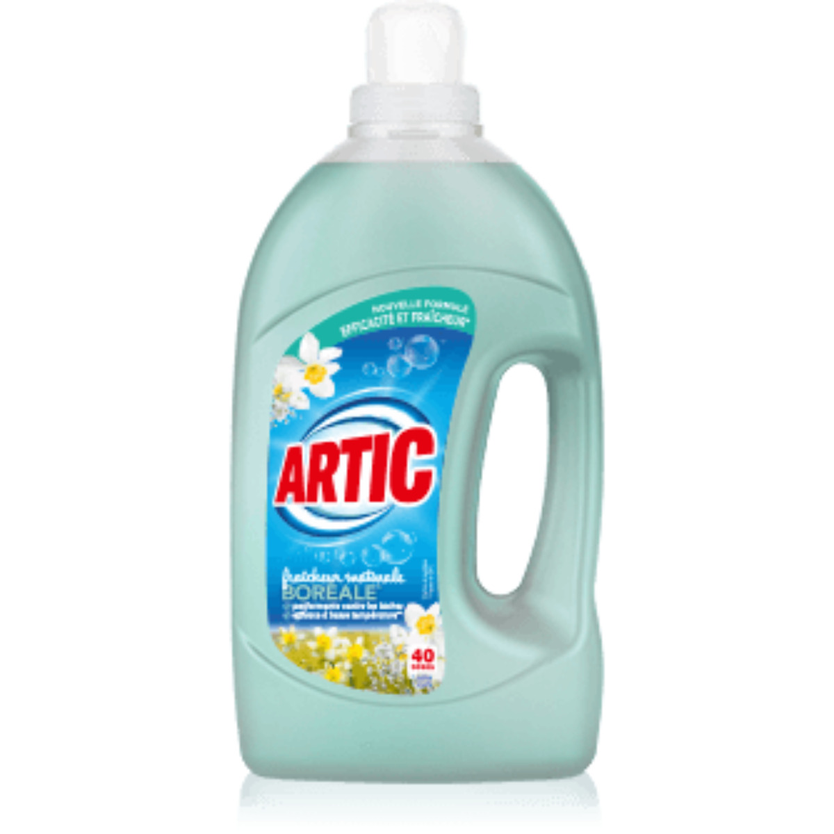ARTIC Lessive Liquide Fraicheur Intense Green - 1 L / 20 doses