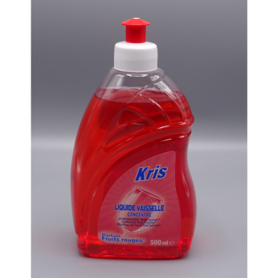 KRIS - Liquide vaisselle Concentré fruits rouges - 500ml